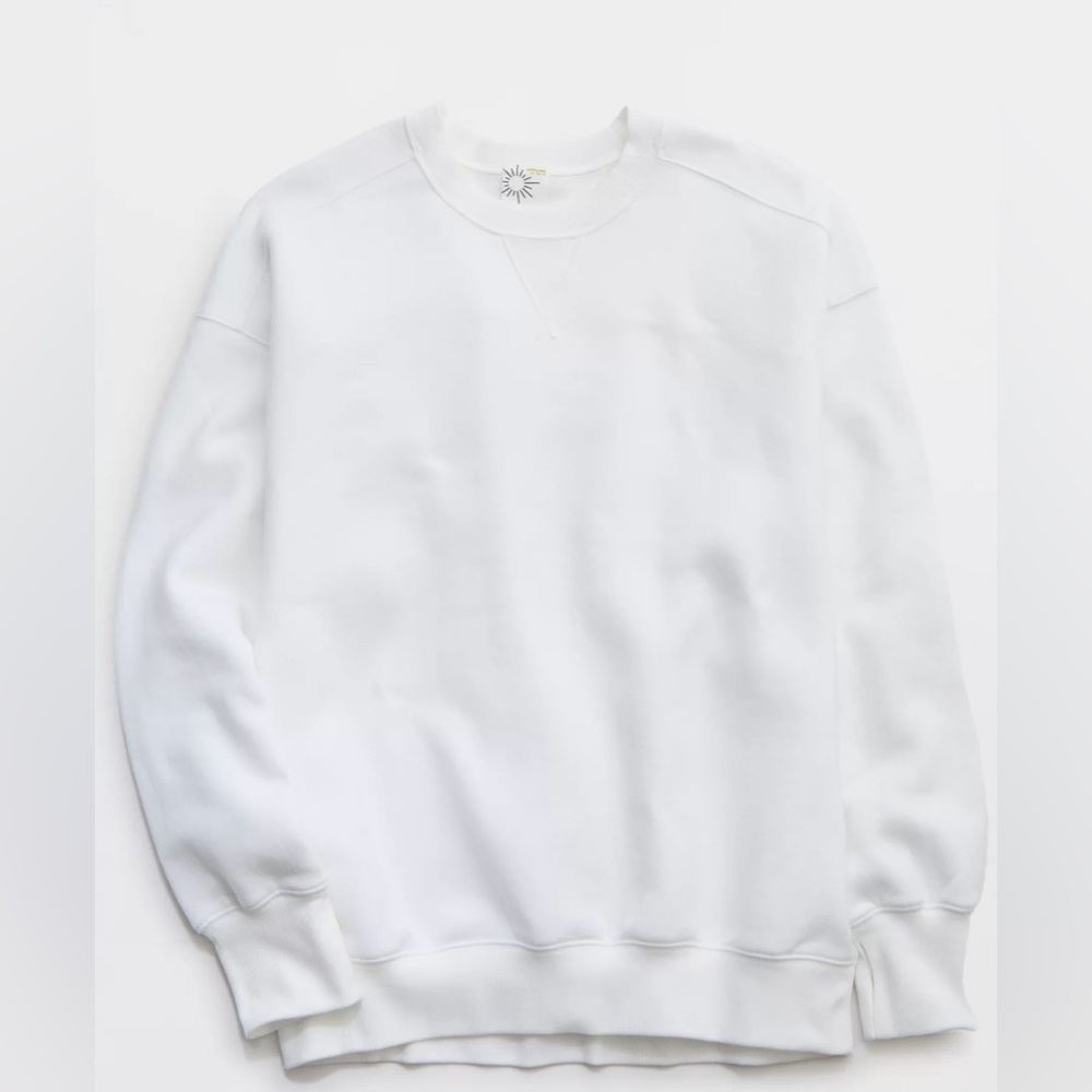 Women’s OFFLINE By Aerie Cloud Fleece Oversized Crewneck Sweatshirt, size Medium - Picture 7 of 13